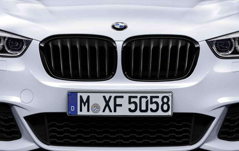 BMW M Performance Frontziergitter Schwarz X1 F48