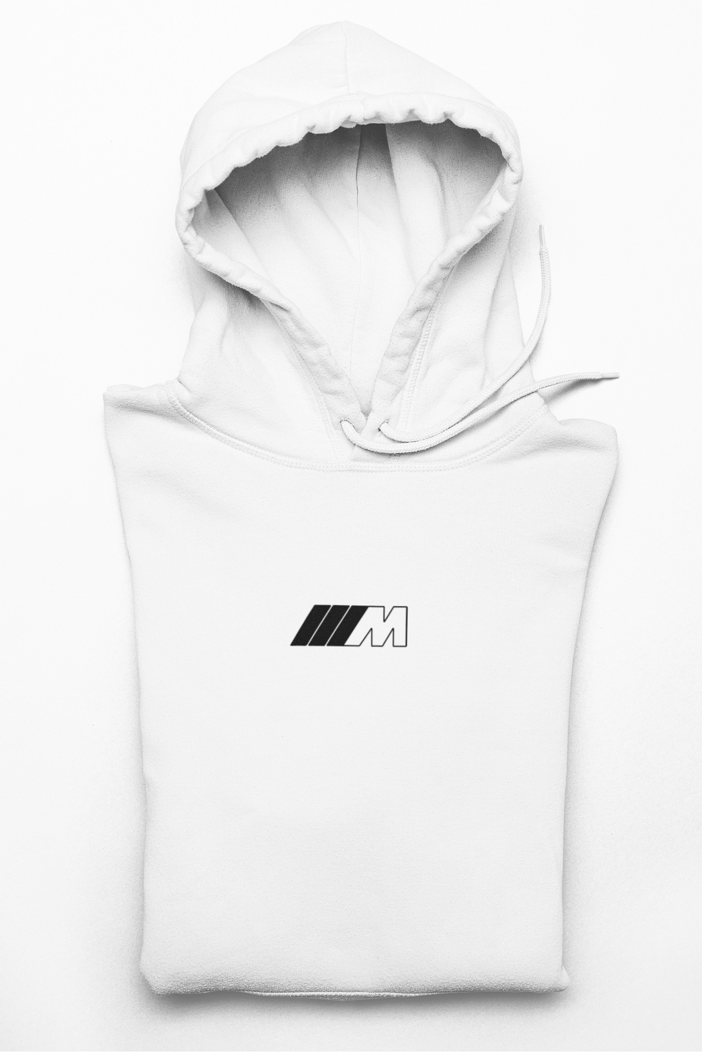 M Hoodie Weiß