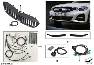 BMW Elektronik Iconic Glow G20, G30